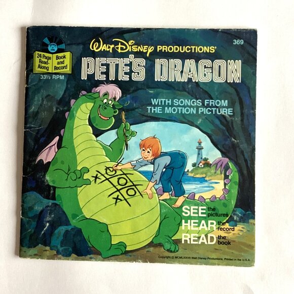 4 Vintage Childrens Classic Story Books Gremlins Bambi Pete's Dragon Walt Disney - Picture 6 of 16